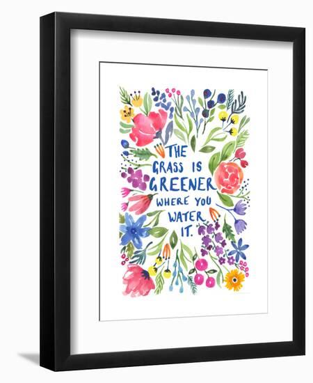 Greener Grass-Elizabeth Rider-Framed Giclee Print