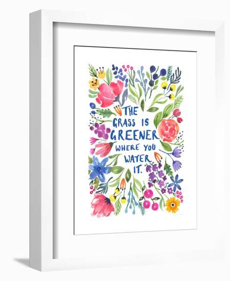 Greener Grass-Elizabeth Rider-Framed Giclee Print