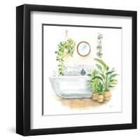 Greenery Bath II-Sue Schlabach-Framed Art Print