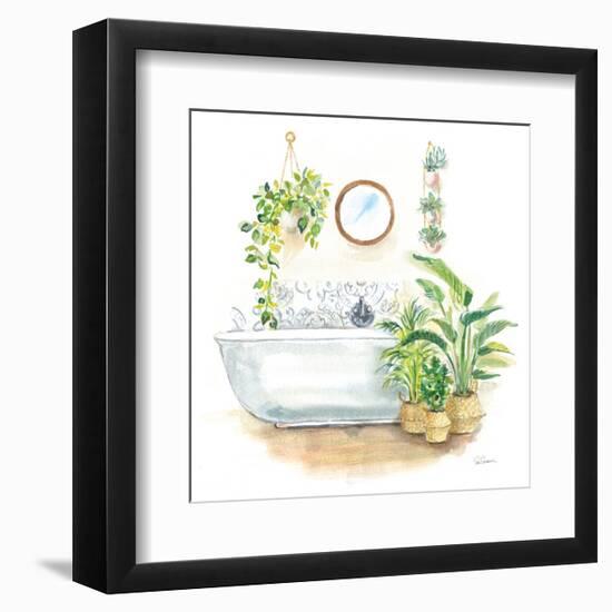 Greenery Bath II-Sue Schlabach-Framed Art Print