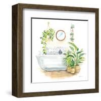 Greenery Bath II-Sue Schlabach-Framed Art Print