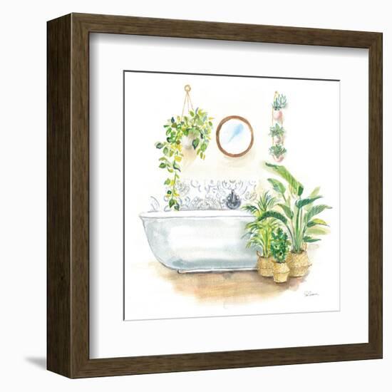 Greenery Bath II-Sue Schlabach-Framed Art Print