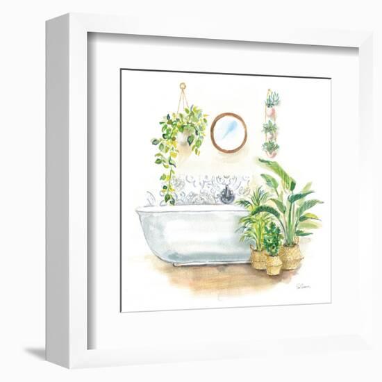 Greenery Bath II-Sue Schlabach-Framed Art Print