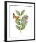 Greenery Butterflies III-Wild Apple Portfolio-Framed Art Print