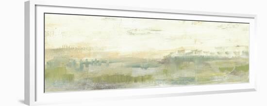 Greenery Horizon Line I-Jennifer Goldberger-Framed Premium Giclee Print