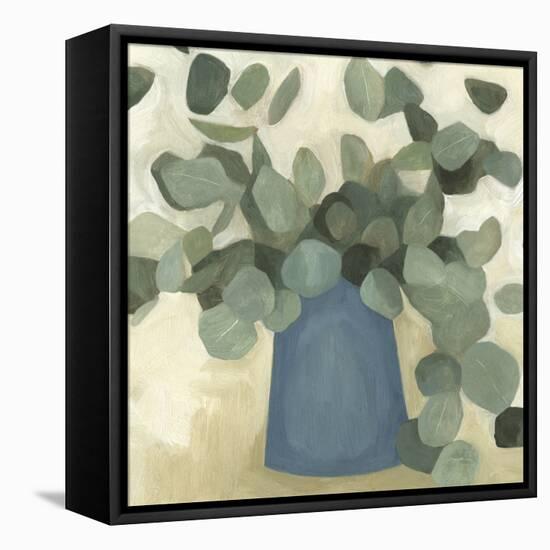 Greenery Still Life VI-Emma Scarvey-Framed Stretched Canvas