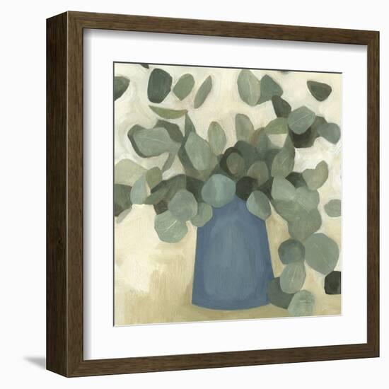 Greenery Still Life VI-Emma Scarvey-Framed Art Print