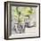 Greenery Still Life with Navy-Albena Hristova-Framed Art Print