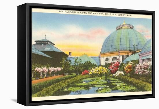 Greenhouse, Belle Isle, Detroit, Michigan-null-Framed Stretched Canvas