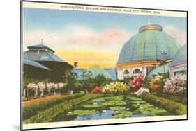 Greenhouse, Belle Isle, Detroit, Michigan-null-Mounted Art Print