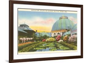 Greenhouse, Belle Isle, Detroit, Michigan-null-Framed Premium Giclee Print