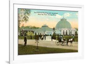 Greenhouse, Belle Isle, Detroit, Michigan-null-Framed Premium Giclee Print