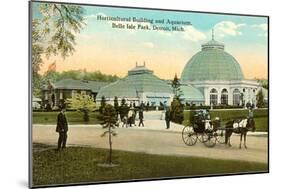 Greenhouse, Belle Isle, Detroit, Michigan-null-Mounted Art Print