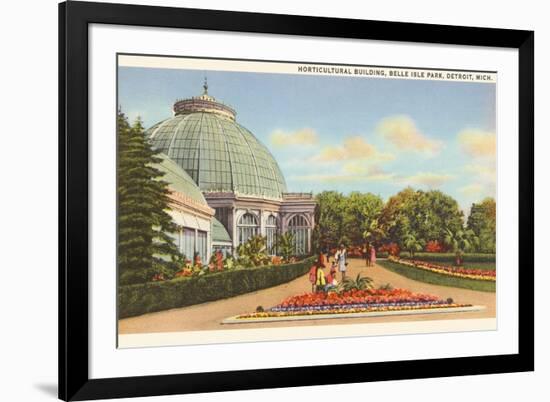 Greenhouse, Belle Isle, Detroit, Michigan-null-Framed Premium Giclee Print