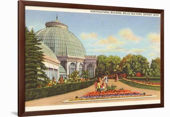 Greenhouse, Belle Isle, Detroit, Michigan-null-Framed Art Print