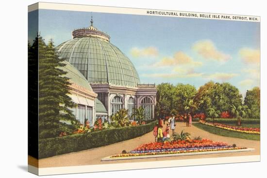 Greenhouse, Belle Isle, Detroit, Michigan-null-Stretched Canvas