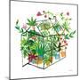Greenhouse Blooming V-Farida Zaman-Mounted Art Print