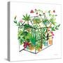 Greenhouse Blooming V-Farida Zaman-Stretched Canvas