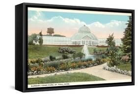 Greenhouse, Como Park, St. Paul, Minnesota-null-Framed Stretched Canvas