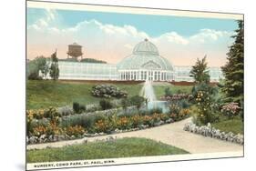 Greenhouse, Como Park, St. Paul, Minnesota-null-Mounted Premium Giclee Print