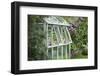 Greenhouse in Back Garden with Open Windows for Ventilation-Nosnibor137-Framed Photographic Print