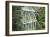 Greenhouse in Back Garden with Open Windows for Ventilation-Nosnibor137-Framed Photographic Print