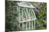 Greenhouse in Back Garden with Open Windows for Ventilation-Nosnibor137-Mounted Photographic Print