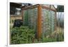 Greenhouse Made from Recycled Plastic Bottles-null-Framed Photographic Print