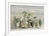 Greenhouse Orchids on Wood-Danhui Nai-Framed Premium Giclee Print