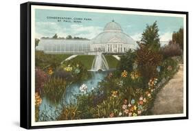 Greenhouse, St. Paul, Minnesota-null-Framed Stretched Canvas