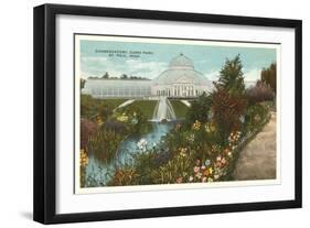 Greenhouse, St. Paul, Minnesota-null-Framed Art Print