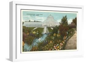 Greenhouse, St. Paul, Minnesota-null-Framed Art Print