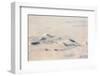 Greenland, Aerial Picture, Glacier and Snowy Mountains-Catharina Lux-Framed Photographic Print