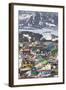 Greenland, Disko Bay, Ilulissat, Elevated Town View-Walter Bibikow-Framed Photographic Print