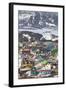 Greenland, Disko Bay, Ilulissat, Elevated Town View-Walter Bibikow-Framed Photographic Print