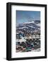 Greenland, Disko Bay, Ilulissat, Elevated Town View-Walter Bibikow-Framed Photographic Print