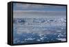 Greenland, Disko Bay, Ilulissat, Elevated View of Floating Ice-Walter Bibikow-Framed Stretched Canvas
