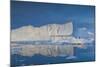 Greenland, Disko Bay, Ilulissat, Floating Ice at Sunset-Walter Bibikow-Mounted Photographic Print