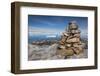 Greenland, Disko Bay, Ilulissat, Rock Cairn-Walter Bibikow-Framed Photographic Print