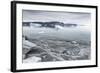 Greenland, Diskobay, Reefs, Sea with Icebergs-Luciano Gaudenzio-Framed Photographic Print