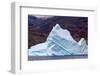 Greenland. East Greenland National Park. Kong Oscar Fjord. Antarctic Sound. Iceberg.-Inger Hogstrom-Framed Photographic Print