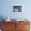 Greenland Flag on Arctic Umiaq Line Ferry-Paul Souders-Framed Photographic Print displayed on a wall