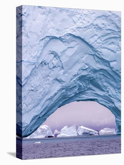 Greenland Glaciers-Art Wolfe-Stretched Canvas