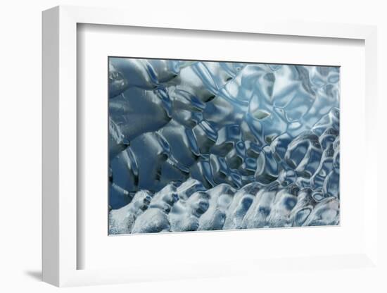 Greenland Ice Abstract-Art Wolfe-Framed Photographic Print