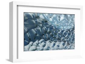 Greenland Ice Abstract-Art Wolfe-Framed Photographic Print