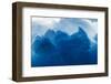 Greenland, Ilulissat, Midday sun lights melting iceberg near face of Eqip Glacier-Paul Souders-Framed Photographic Print