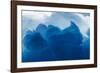 Greenland, Ilulissat, Midday sun lights melting iceberg near face of Eqip Glacier-Paul Souders-Framed Photographic Print