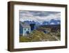 Greenland, Itilleq. Visitors exploring town.-Inger Hogstrom-Framed Photographic Print