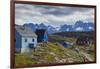 Greenland, Itilleq. Visitors exploring town.-Inger Hogstrom-Framed Photographic Print