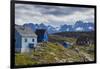 Greenland, Itilleq. Visitors exploring town.-Inger Hogstrom-Framed Photographic Print